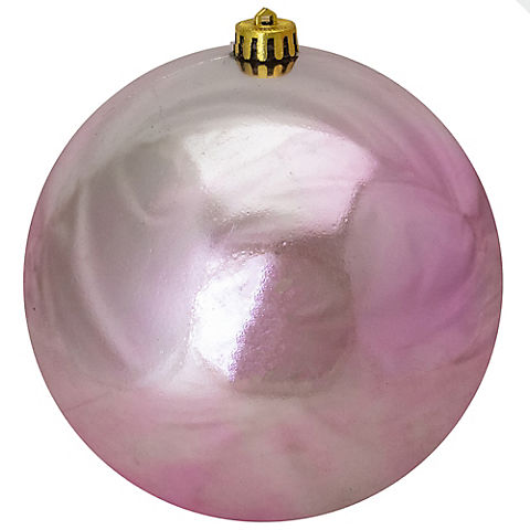 Northlight 8" Shatterproof Christmas Ball Ornament - Shiny Bubblegum Pink