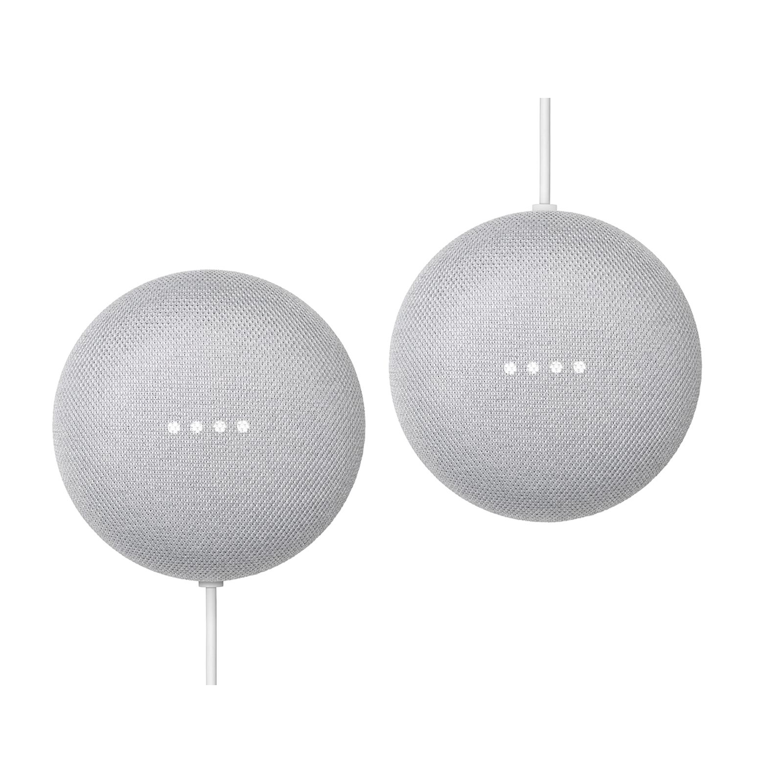 Google Nest Mini Smart Speaker, 2 pk. - Chalk | BJ's Wholesale Club