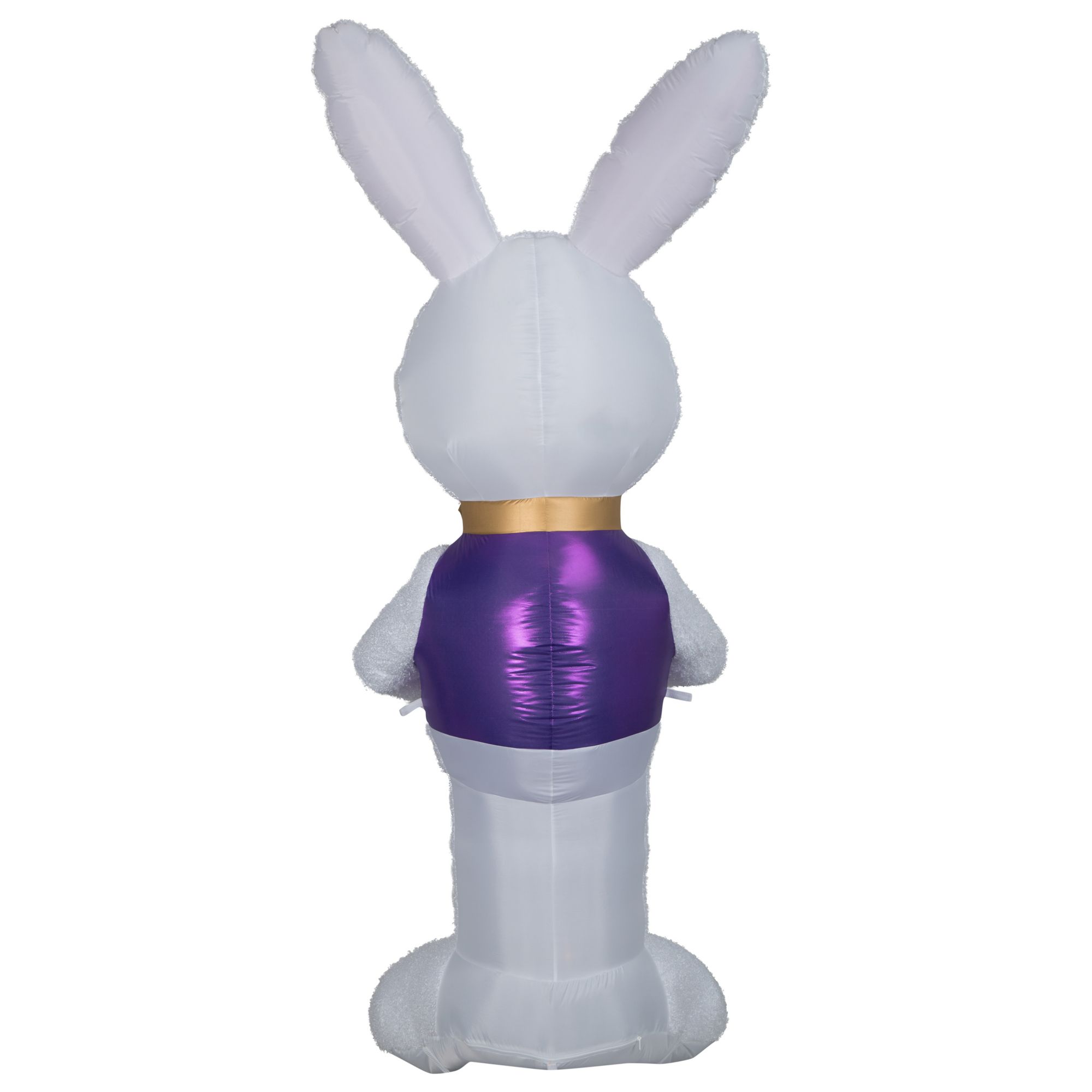 Airblown Inflatable Gemmy Giant 8 Foot Tall Easter Bunny With Egg good Spring CLEAN