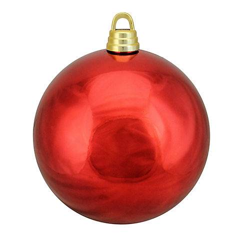 Northlight Shatterproof Christmas Ball Ornament 12" - Shiny Hot Red