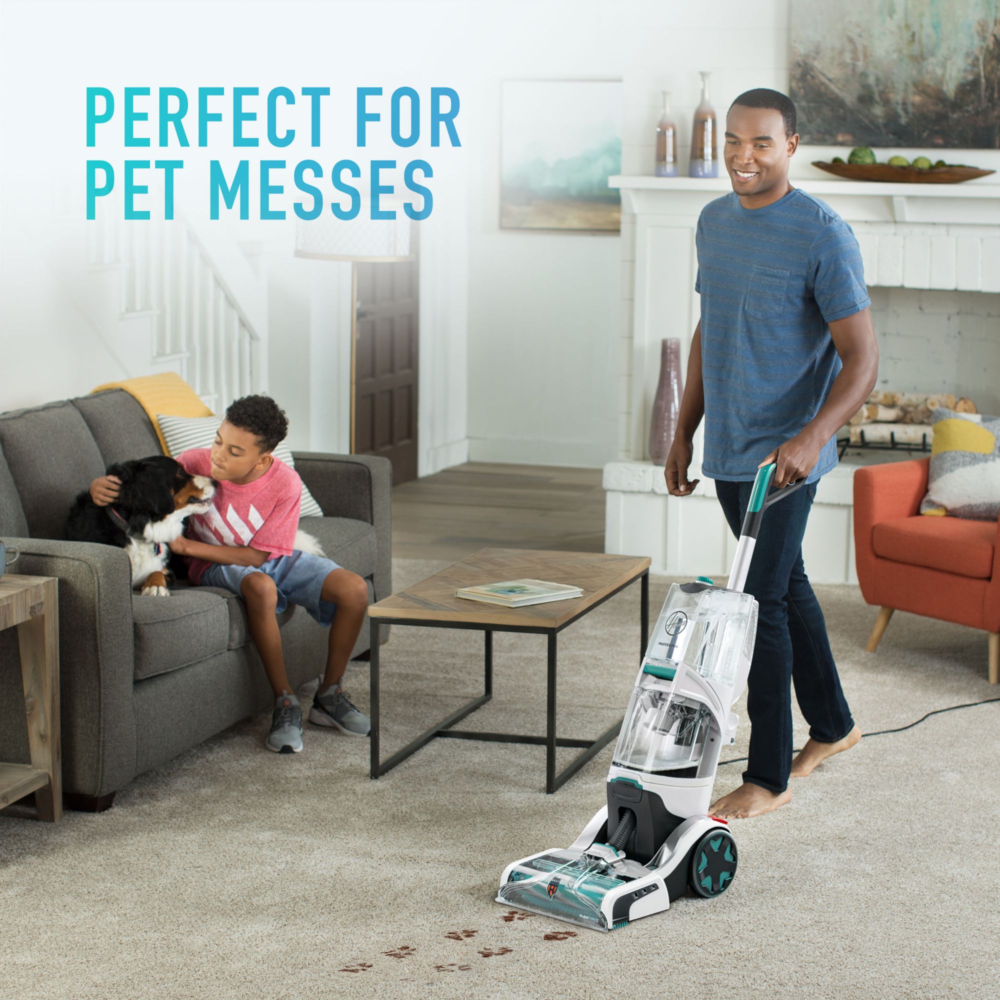 Hoover SmartWash+ Automatic Carpet Cleaner with Oxy Carpet Cleaner