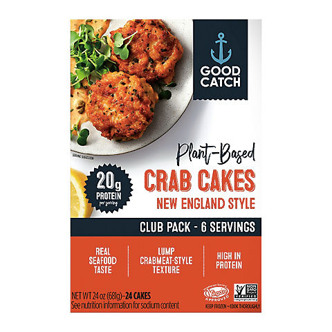 Good Catch Plant Based Crab Cakes, 24 ct.