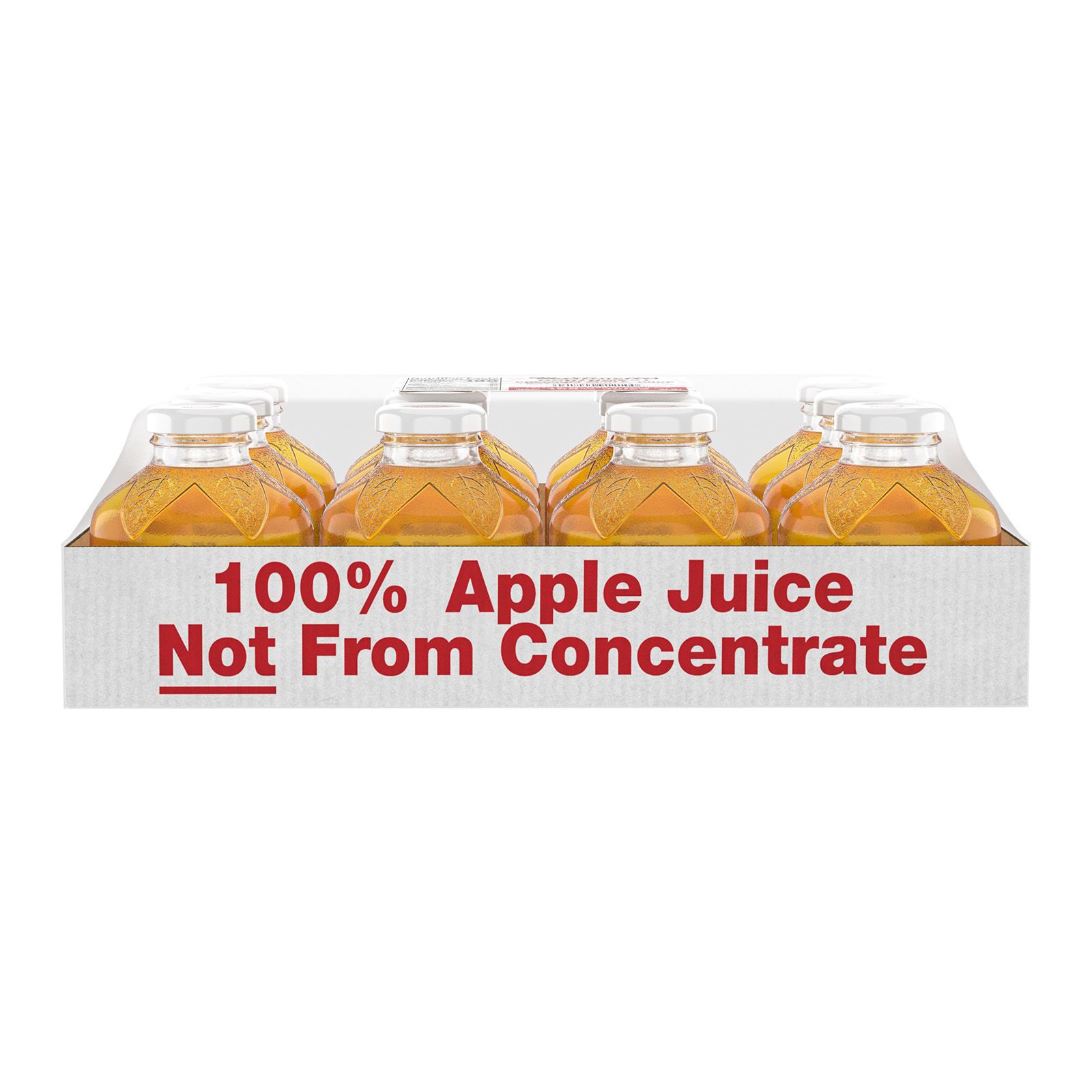 100% Apple Juice 10oz Glass Bottle With Label - S. Martinelli & Co