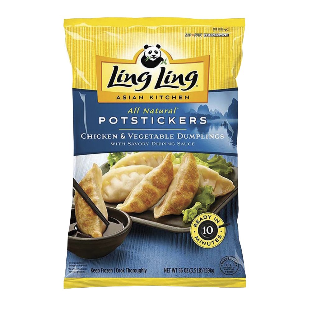 Ling Ling Potstickers Chicken And Vegetable Bjs Wholesale Club