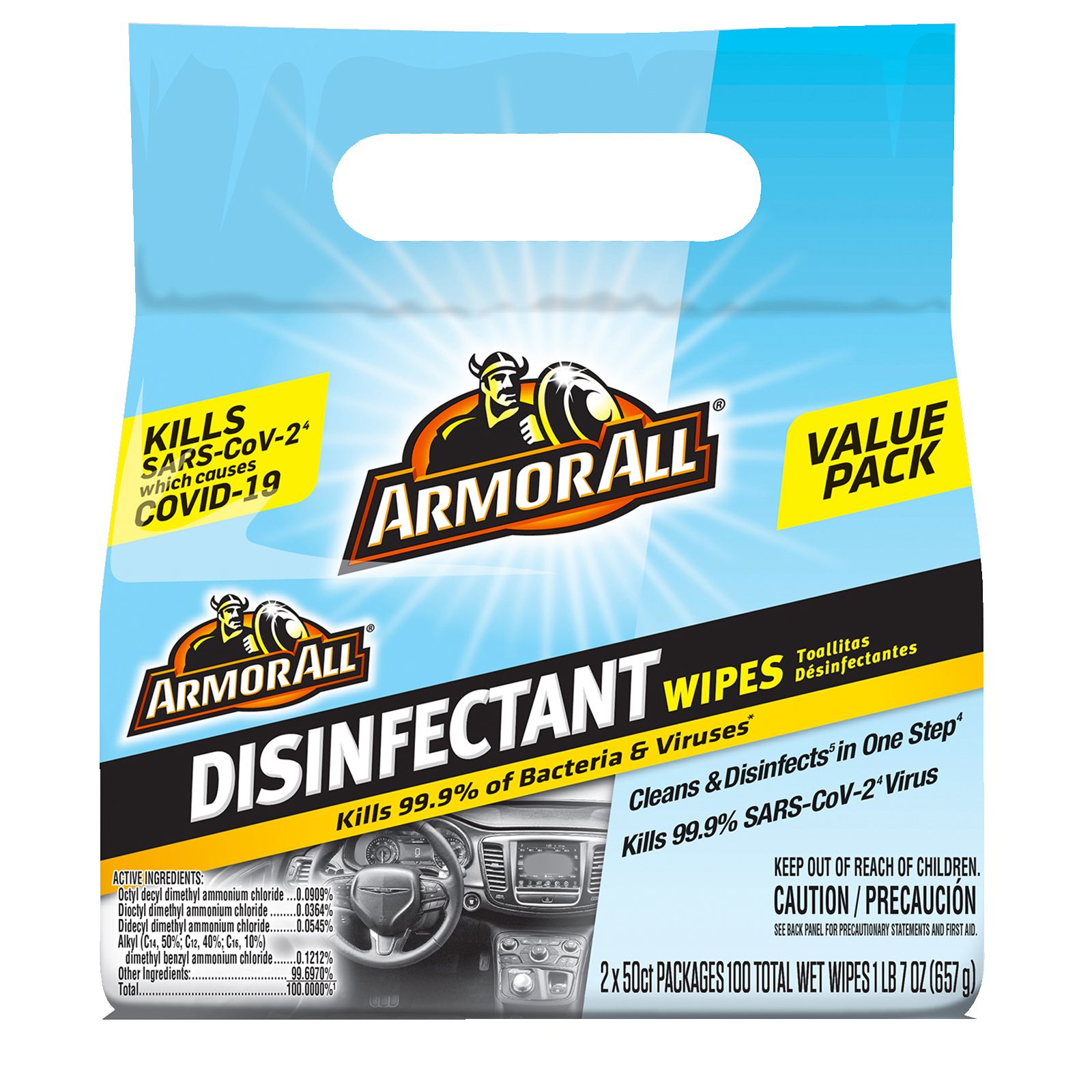 Armor All Cleaning Wipes (50 Count)