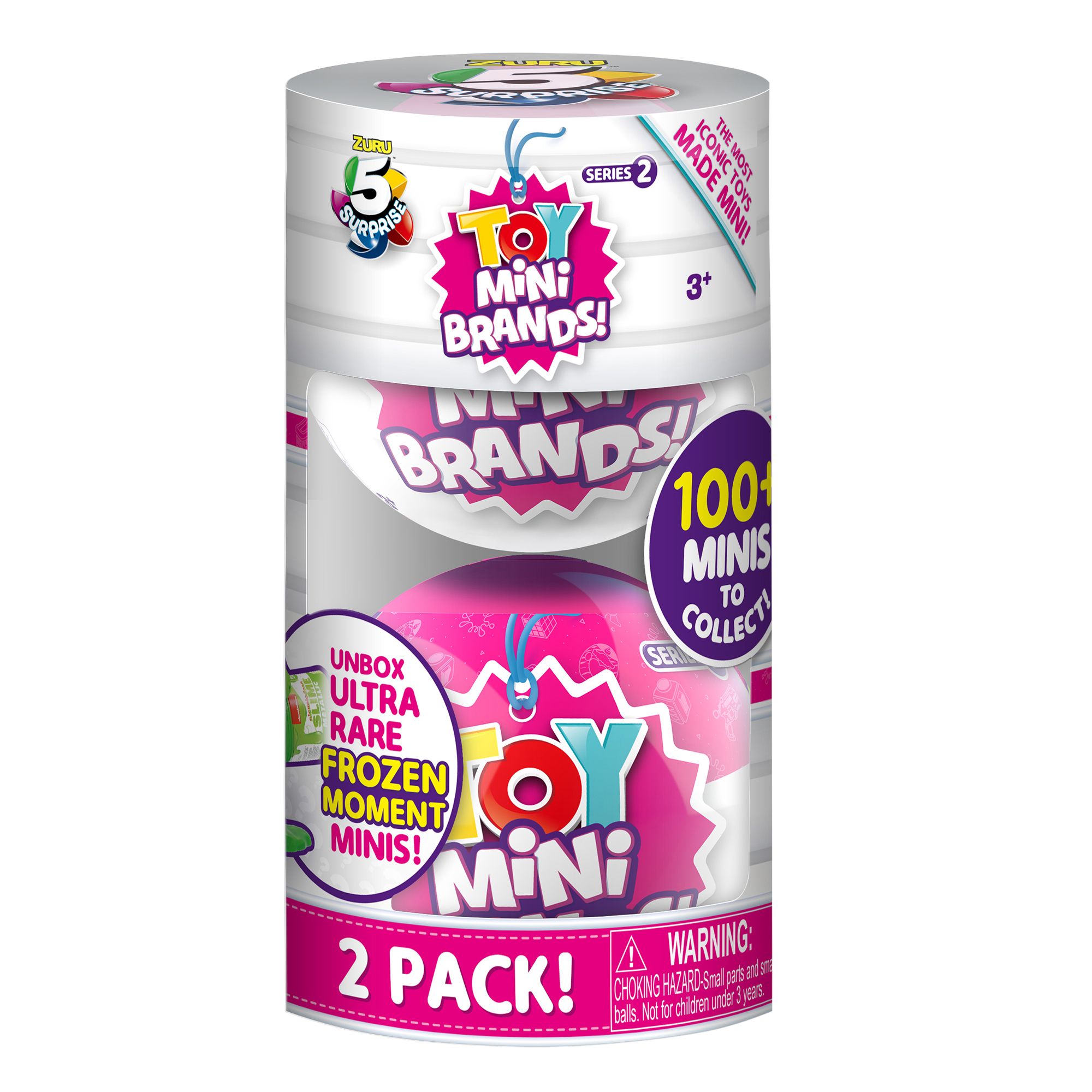 Zuru Toys 5 Surprise Mini Brands Series 2 Bear - [5 Ball Bundle]