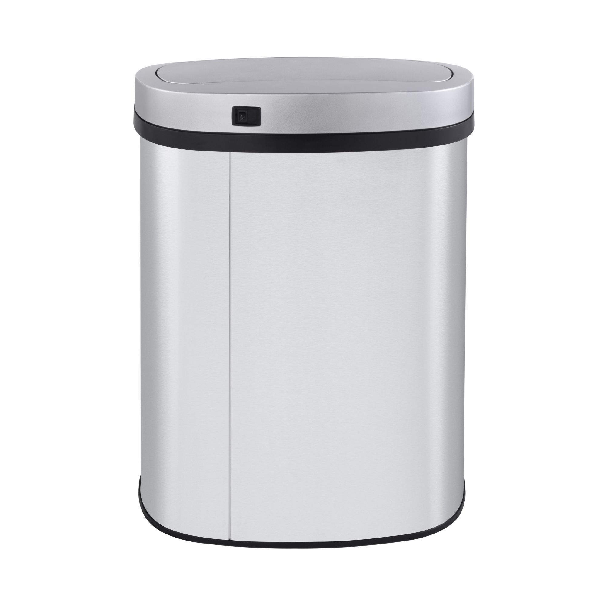 Innovaze 8 Gal.30 Liter and 1.3 Gal.5 Liter Rectangular Stainless Steel Step-On Trash Can Set for Kitchen and Bathroom