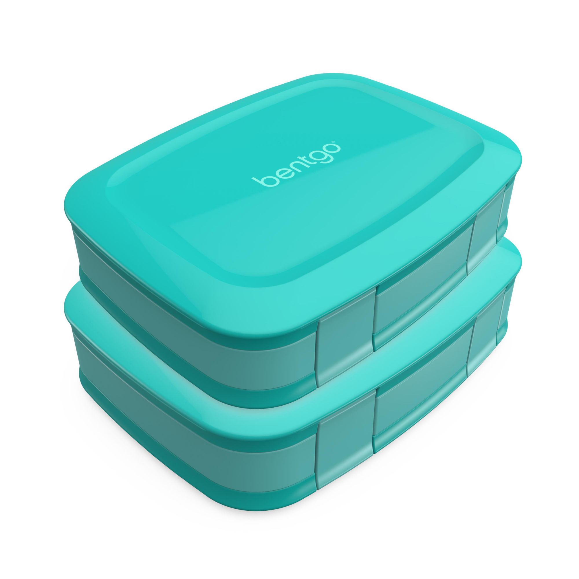 Bentgo Fresh 2-PACK Leak-Proof Lunch Box BUNDLE Blue and Teal Adult or  Child