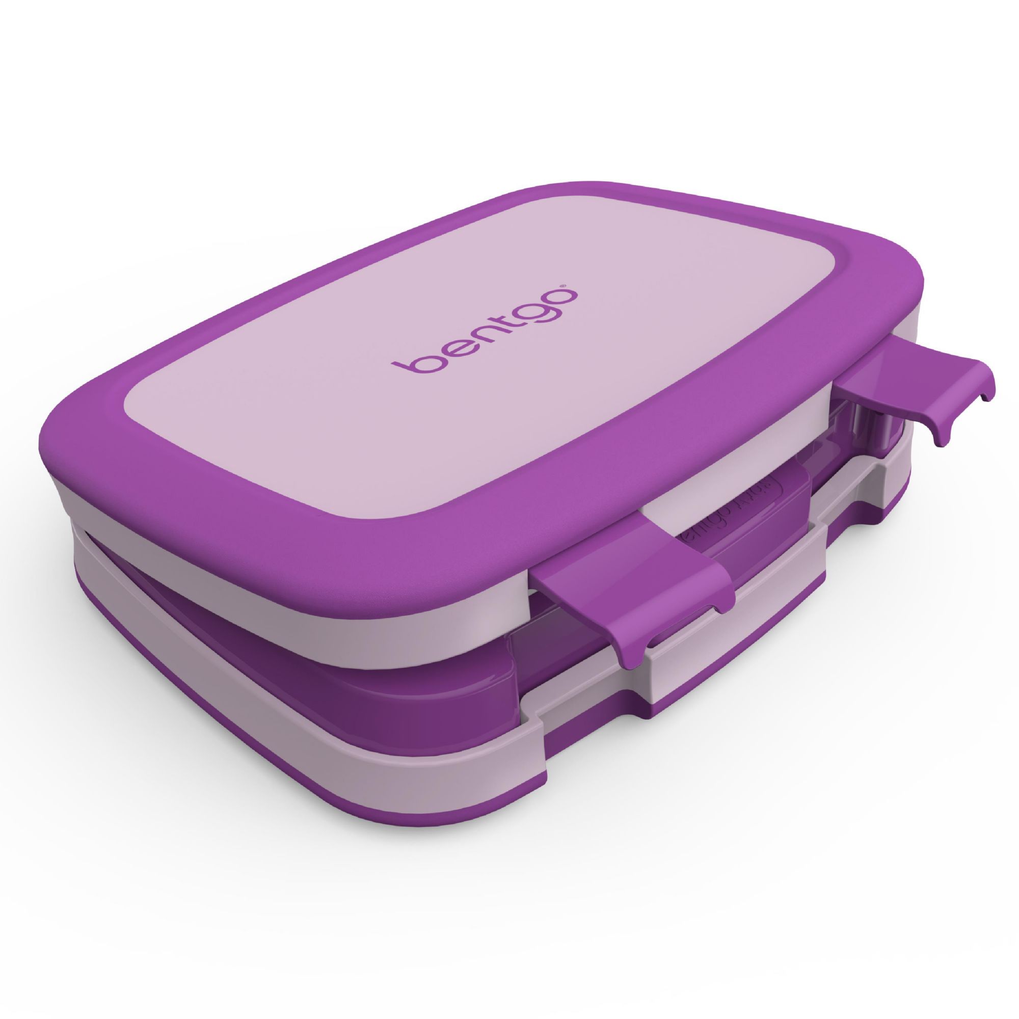 Bentgo Fresh 4-Compartment Leak-Proof Lunch Box (Purple)