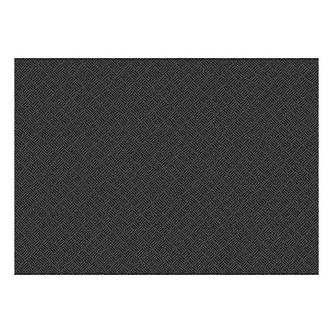 Enviroflex 36" x 48" Rubber Deckplate Mat, 3mm - Charcoal