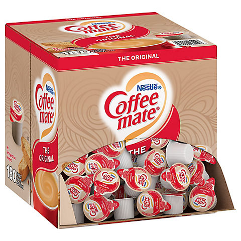 Nestle Coffee-mate Original Flavor Coffee Creamer Singles, 180 ct./0.375 fl. oz.