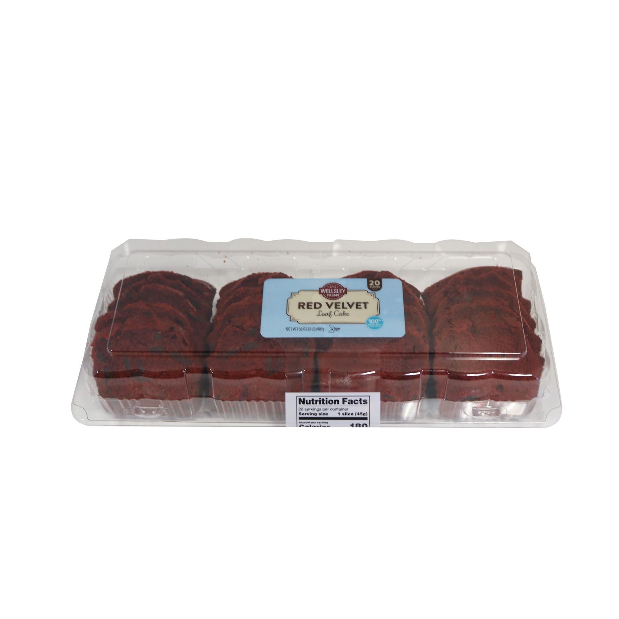 Wellsley Farms Sliced Red Velvet Loaf Cake, 32 oz. | BJ's Wholesale Club