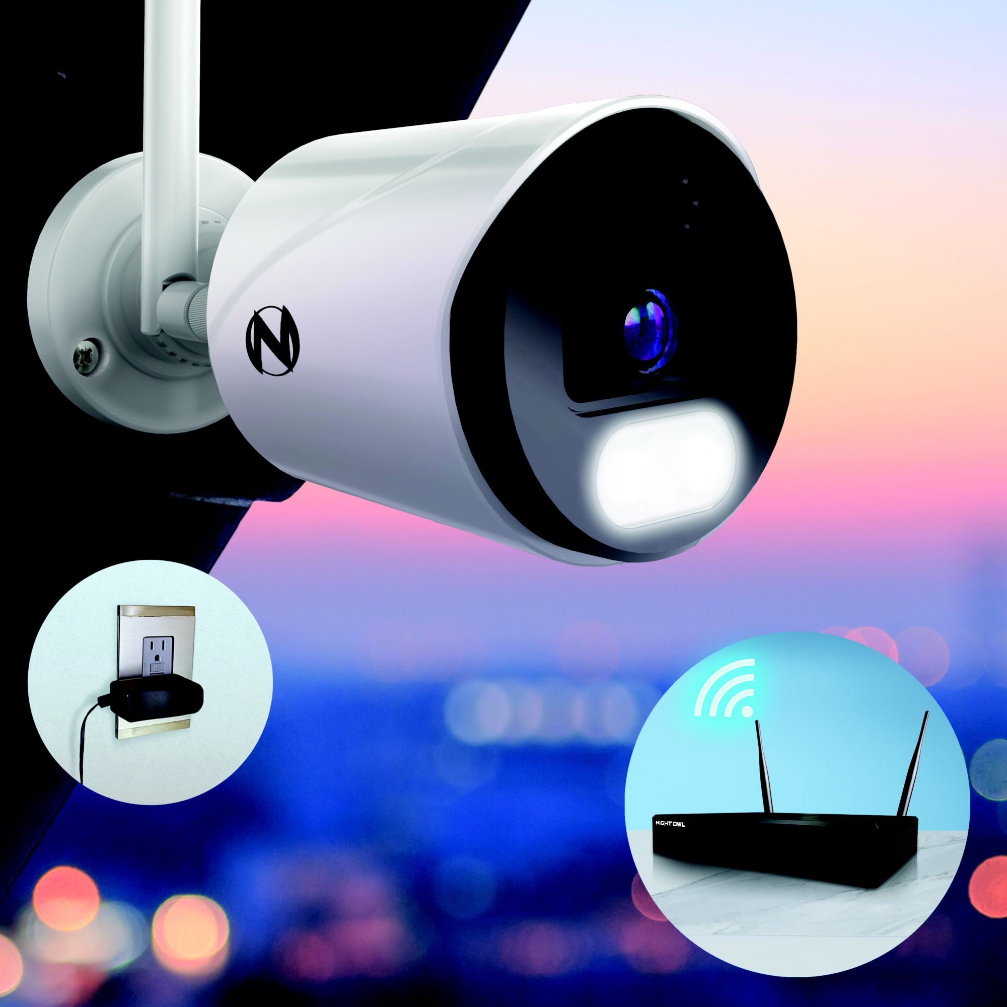 Night owl wireless 8 camera 2024 security system