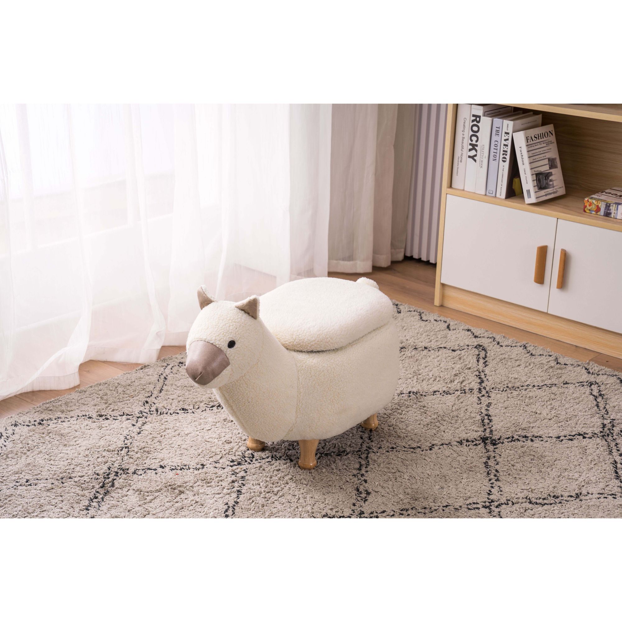 Home to Office Leo the Llama Ottoman - BJs Wholesale Club