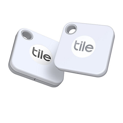 Tile Mate (2020) Bluetooth Tracker, Keys Finder and Item Locator, 2 pk.