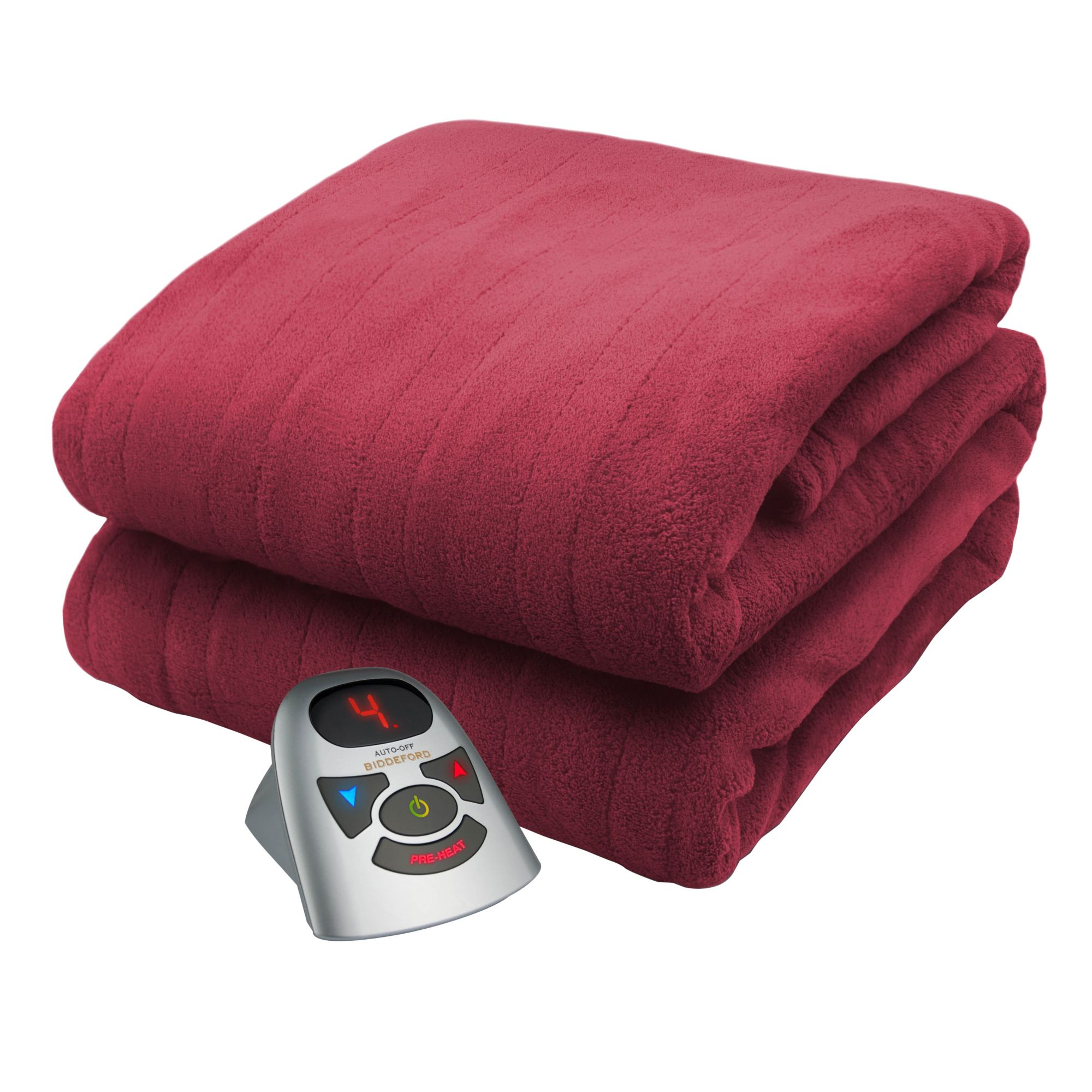 Red electric blanket hot sale