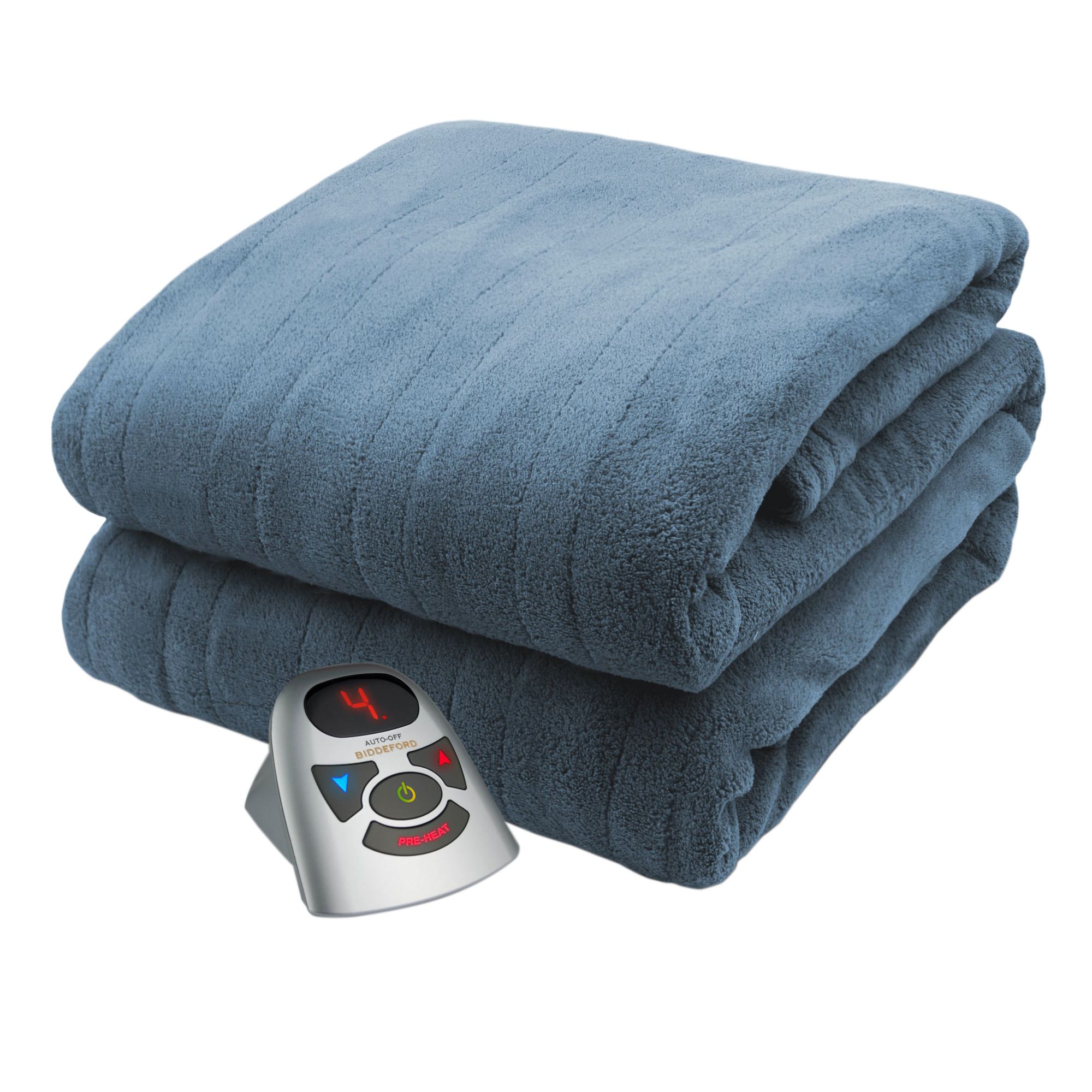 Biddeford Blankets Microplush Heated Blanket With Digital Controller ...