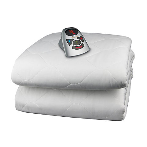 Biddeford Blankets Quilted Heated Mattress Pad With Digital Controller