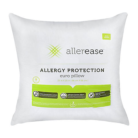 AllerEase Allergy Protection Euro Size Pillow