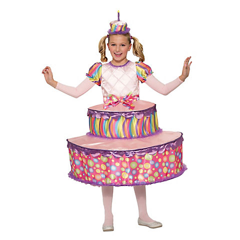 Rubies Pink Birthday Cake Child Costume - Large