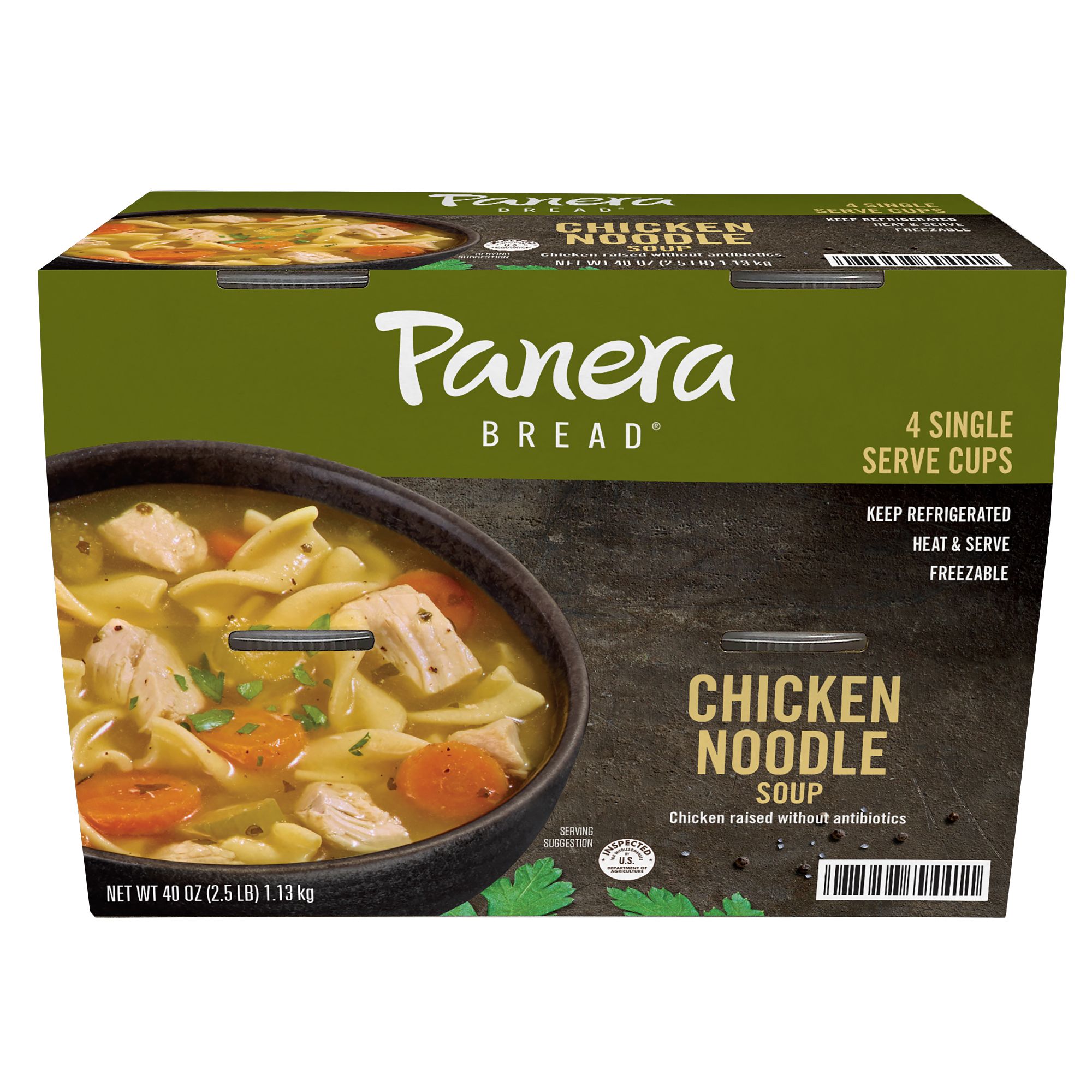 Panera Bread Chicken Noodle Soup, 10 Ounce -- 8 per Case 