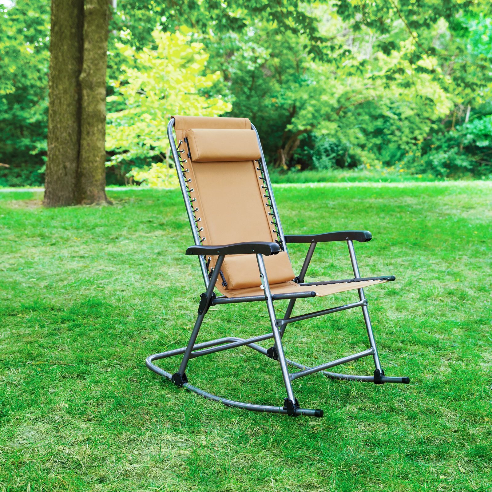 Folding rocking garden online chair