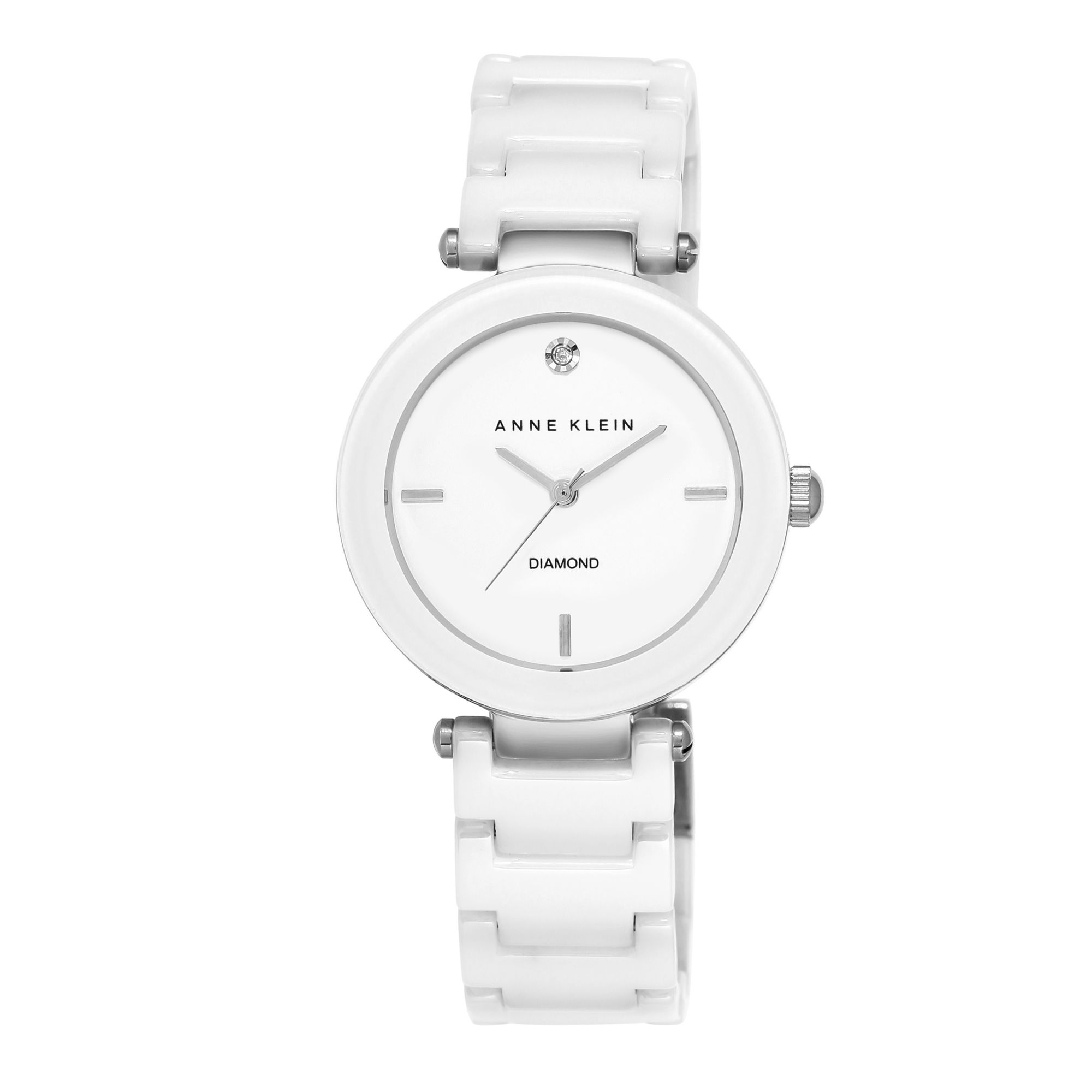 Anne klein white watch sale