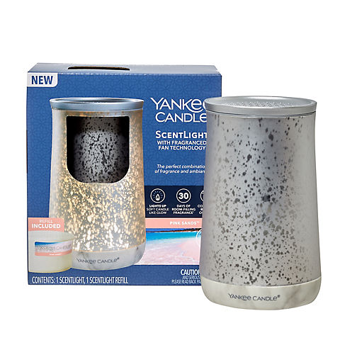 Yankee Candle ScentLight Starter Kit Pink Sands - Silver