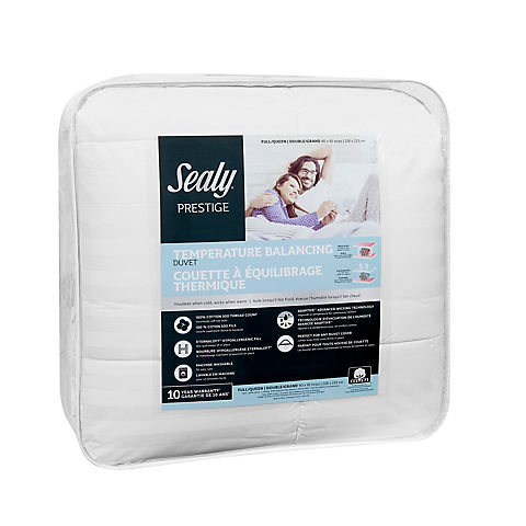 Sealy Temperature Balancing Comforter - White