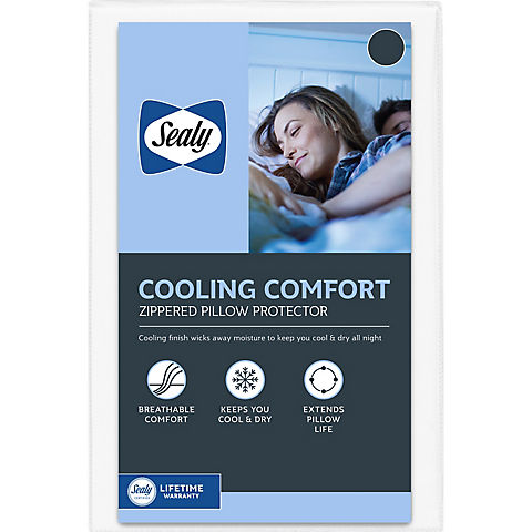 Sealy Cool Comfort T240 Thread-Count Pillow Protector