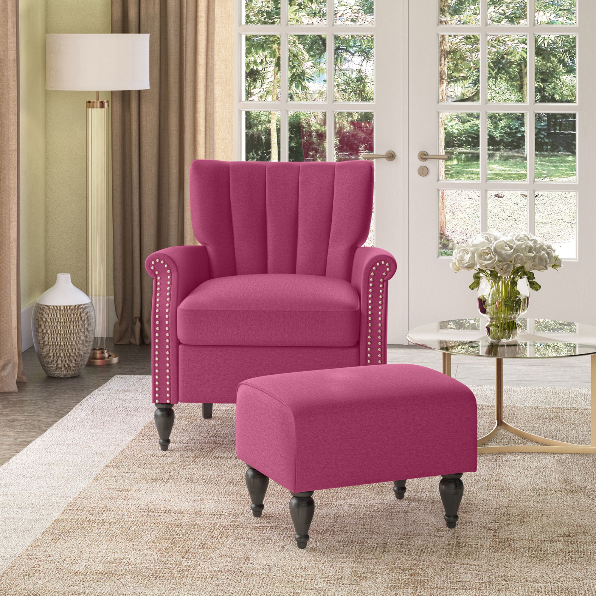 Handy living best sale accent chairs