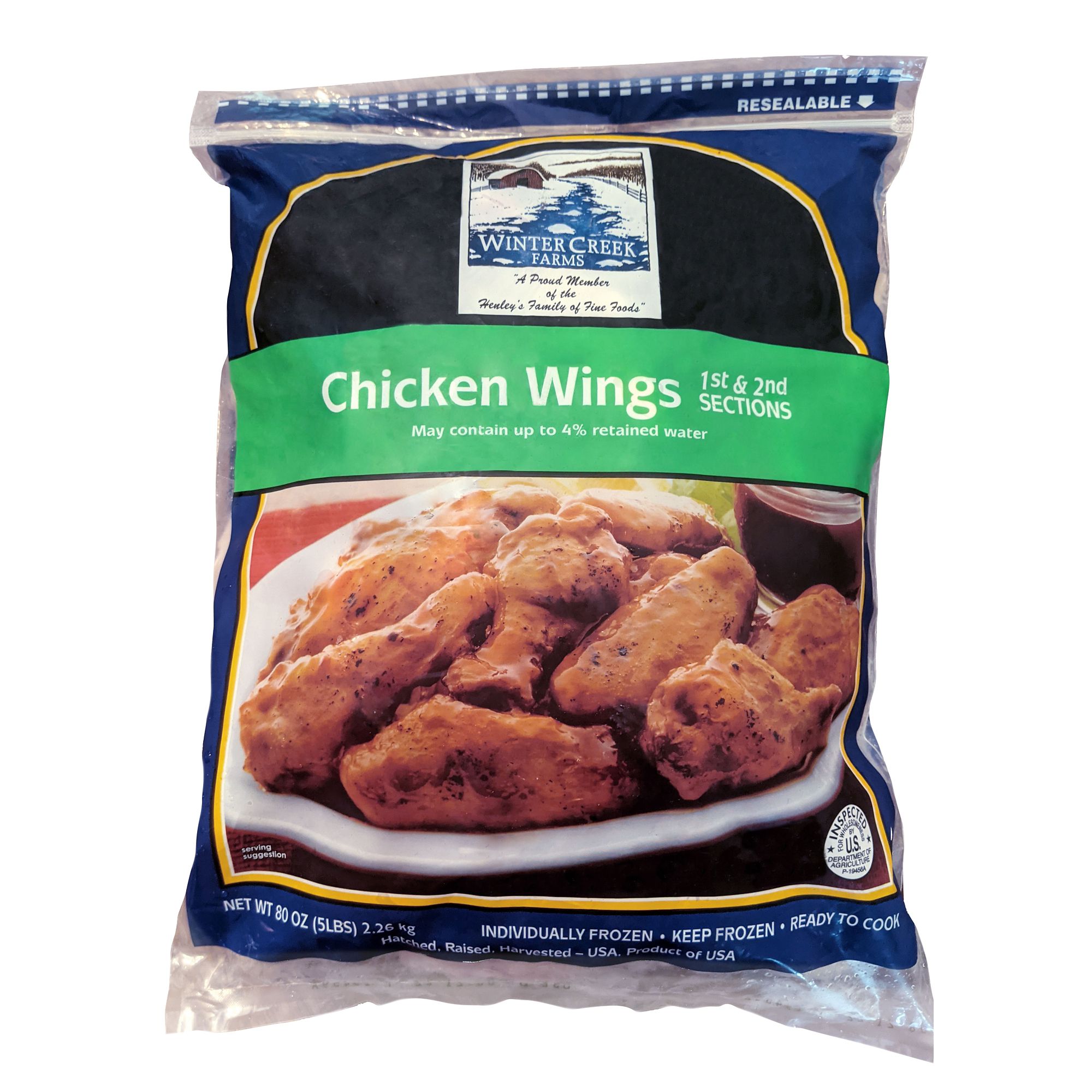 Kirkland Signature Organic Chicken Party Wings per lb