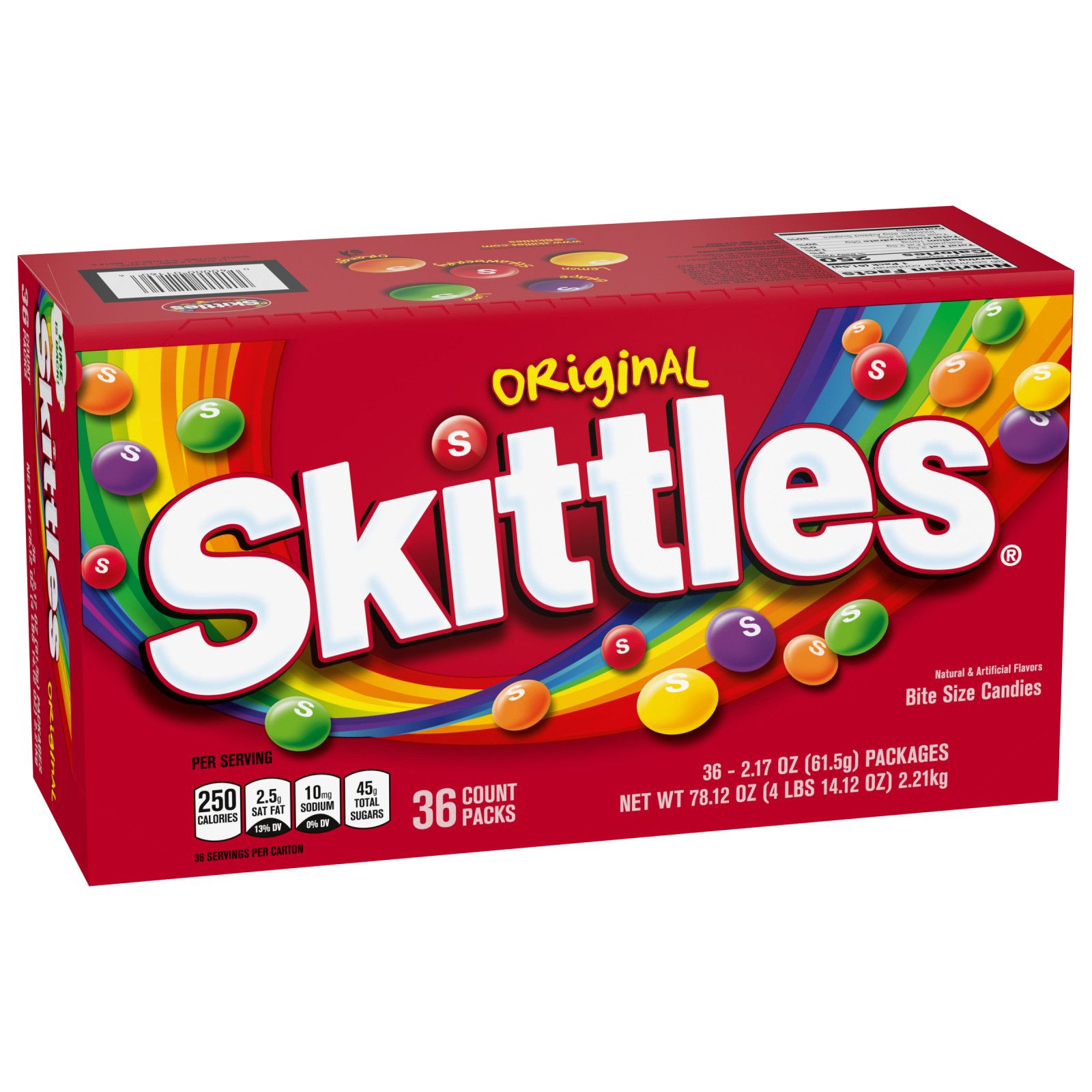 Skittles Original Full-Size 36 ct./2.17 oz.