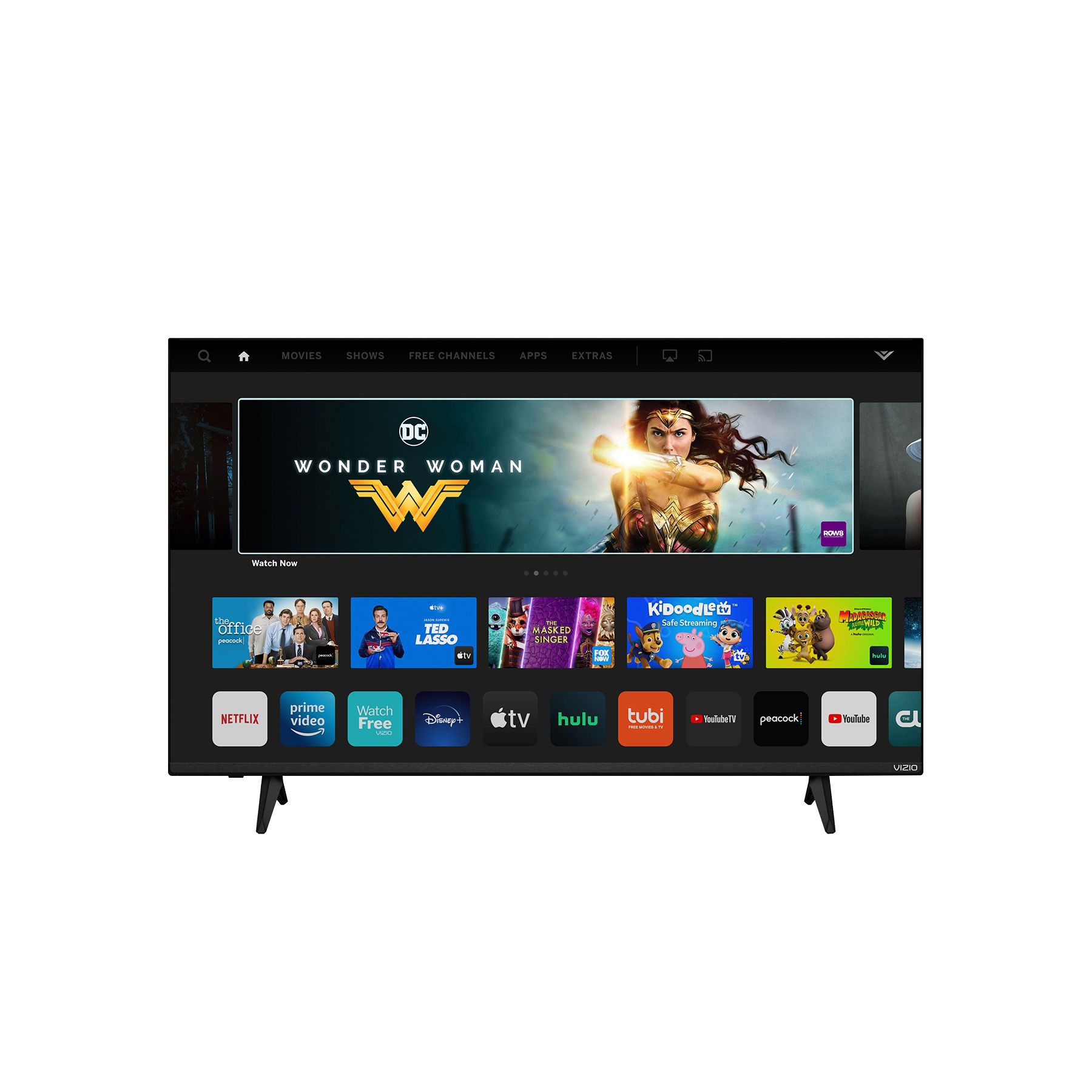  VIZIO Smart TV 4K UHD Quantum LED HDR serie M de 43 pulgadas  con Apple AirPlay y Chromecast integrado, Dolby Vision, HDR10+, HDMI 2.1,  frecuencia de actualización variable, M43Q6-J04 con paño 