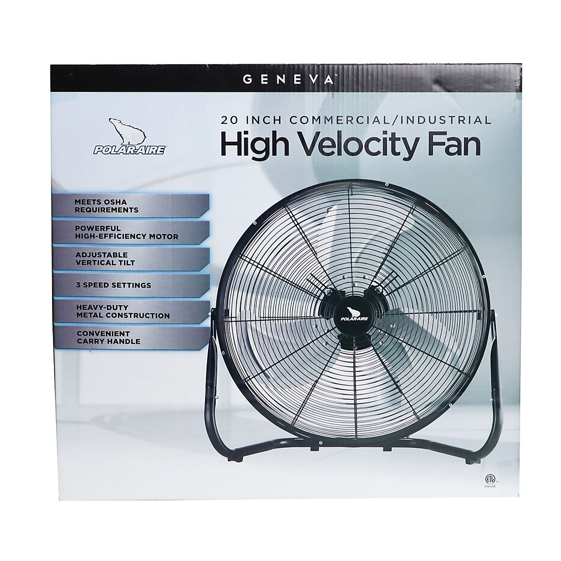 Polar-Aire 20 High Velocity Fan