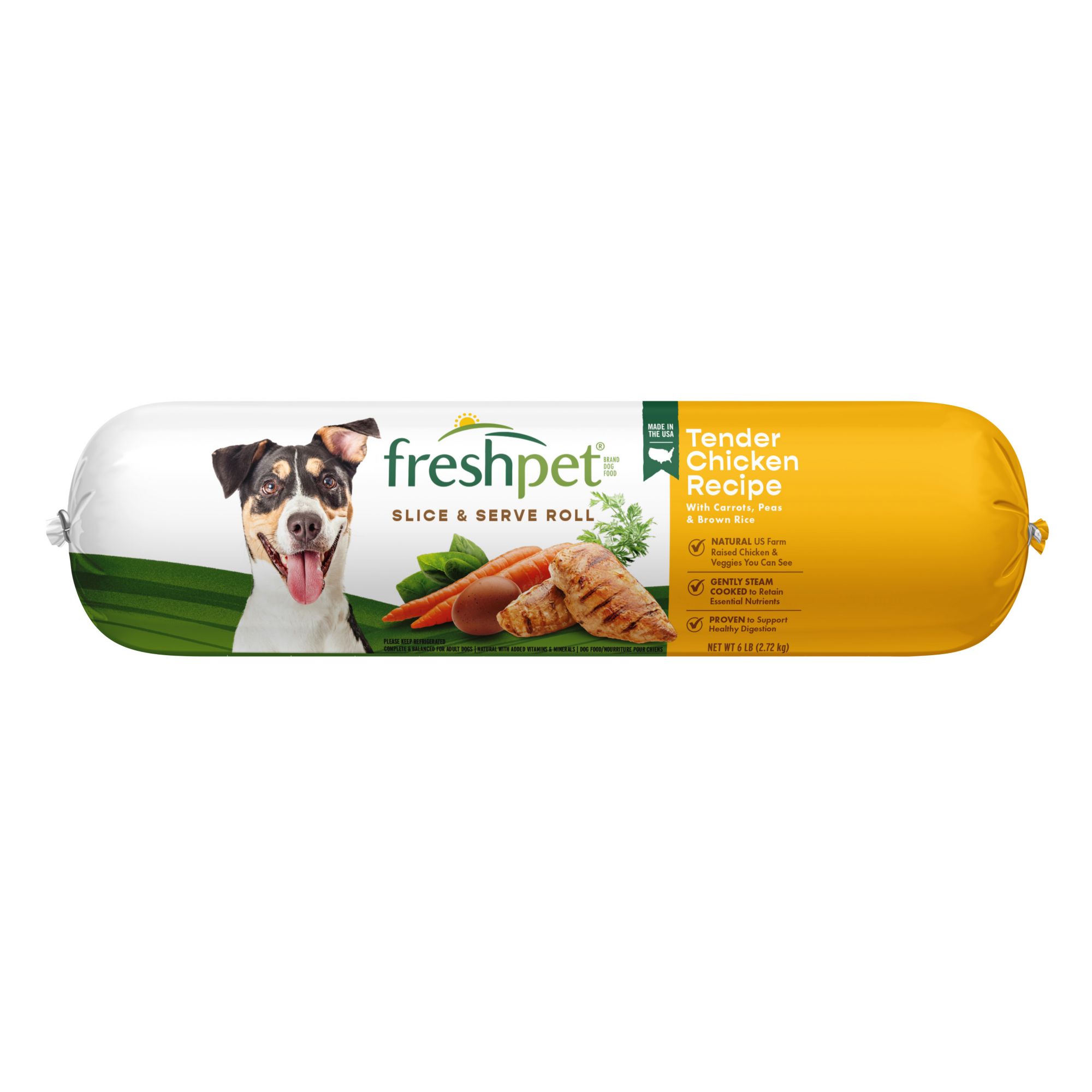 Freshpet Select Small Dog Bite Sized Chicken Recipe Dog Food Clearance ...