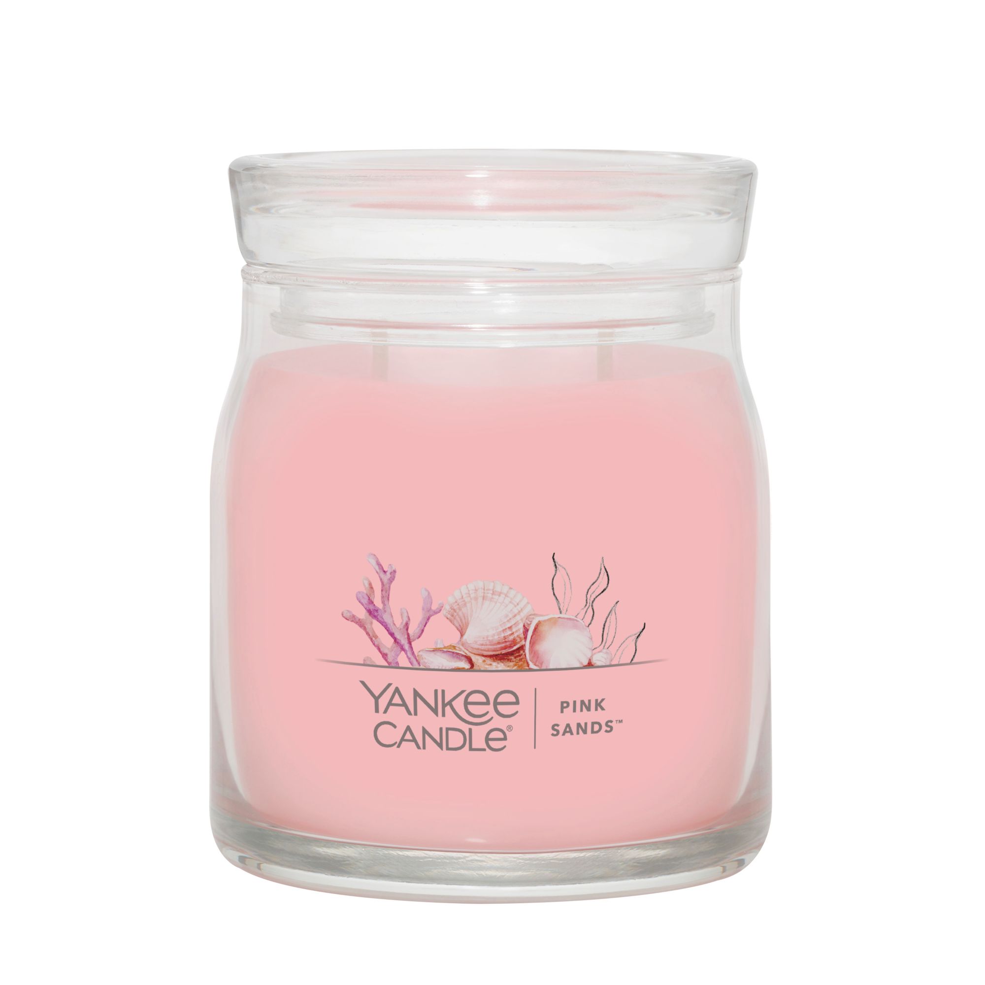 Yankee Candle Signature Medium Jar Candle, Pink Sands