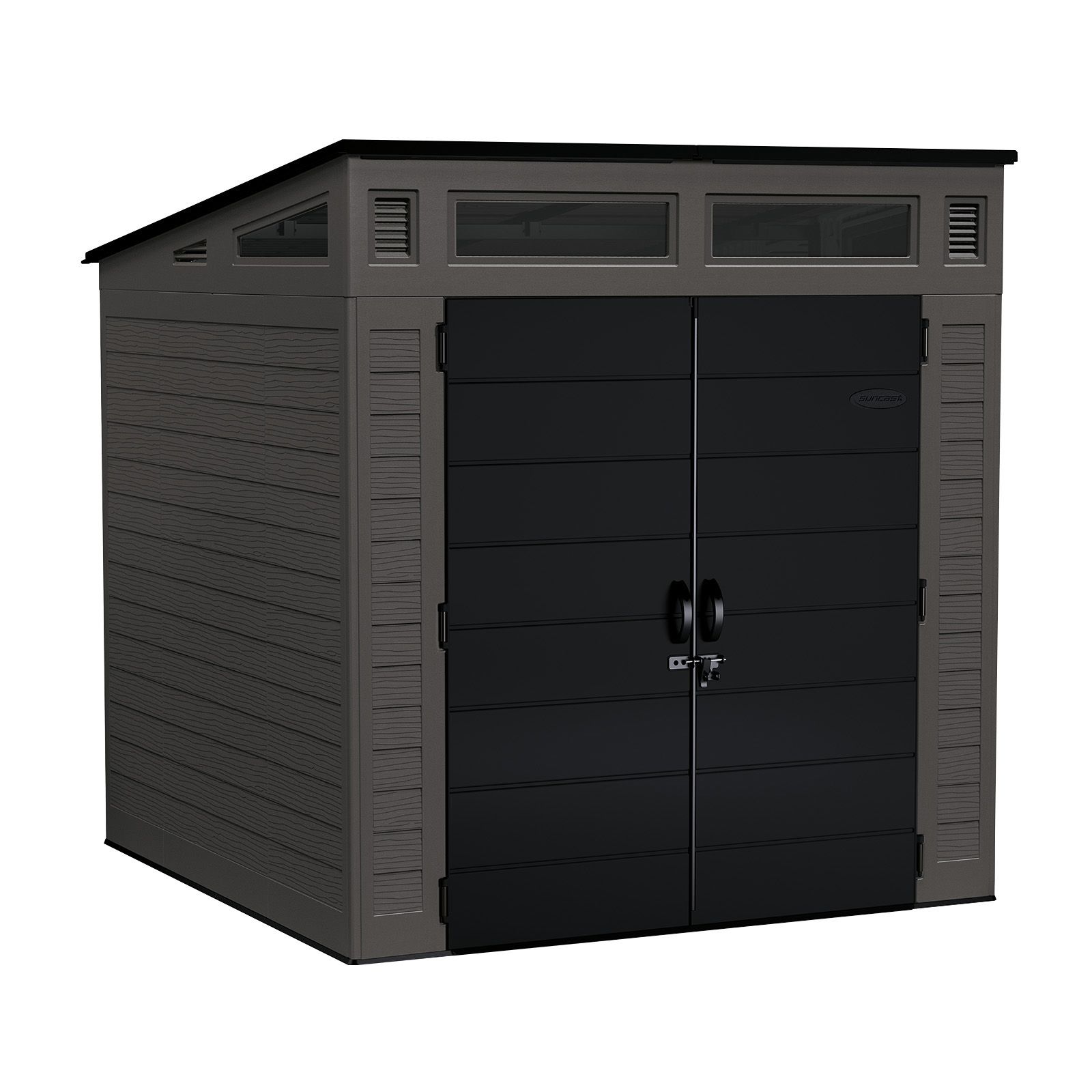 Suncast Modernist 10 ft x 7 ft. Sliding Door Storage Shed