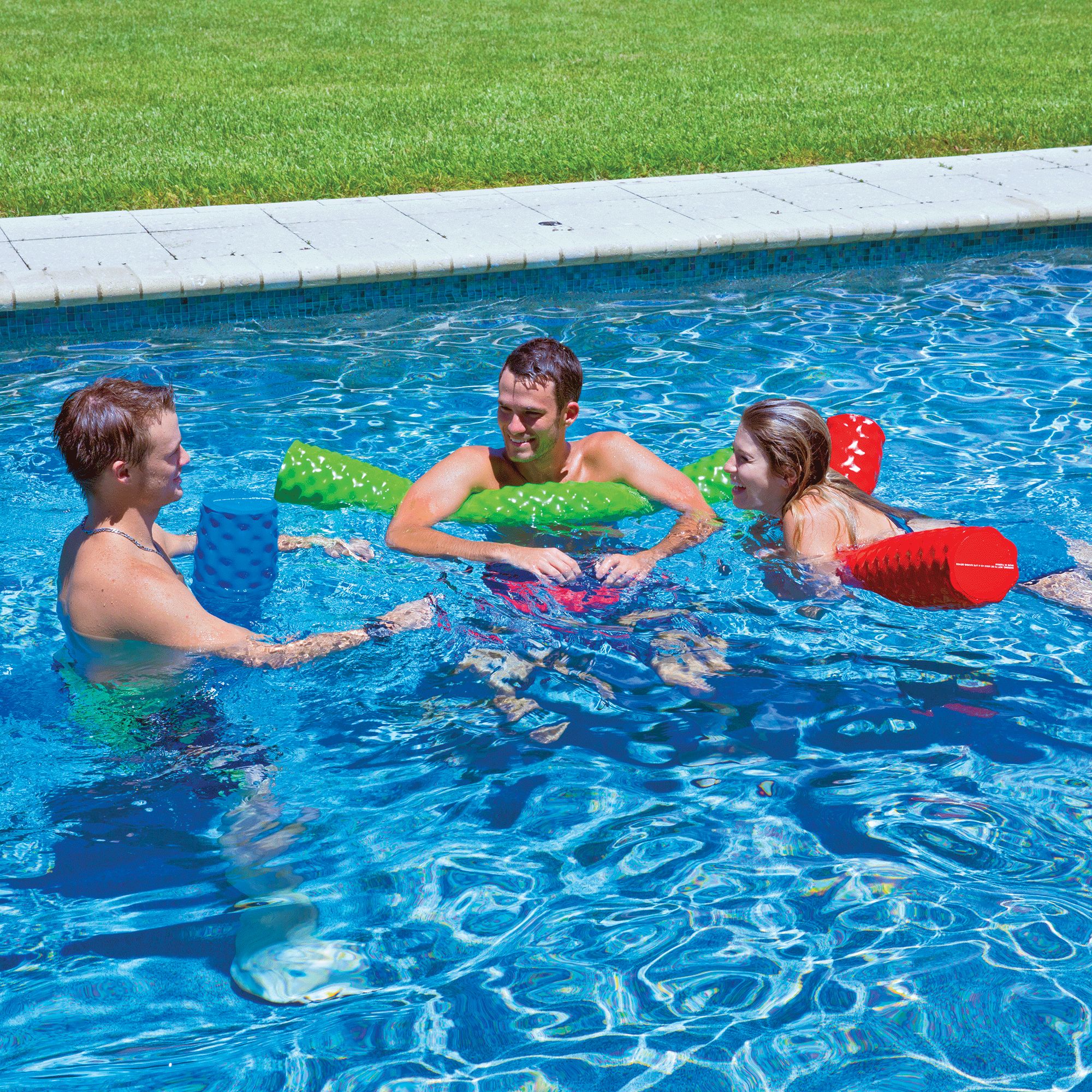 WOW First Class Soft Dipped Foam Pool Noodle, 2 pk.
