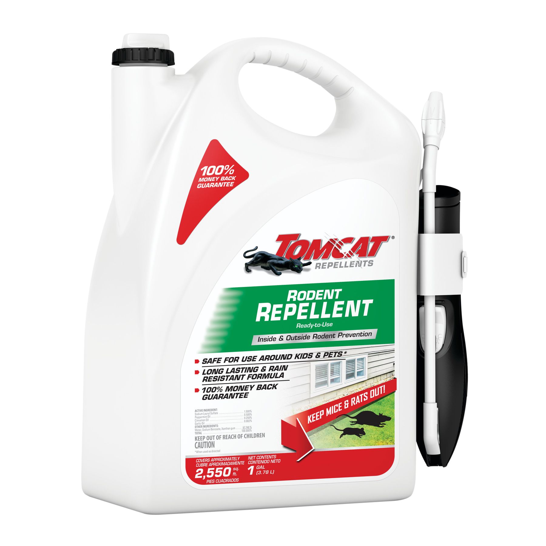 Drive Mice Out Using Rodents Away™ Odor Free Mouse Repellent 