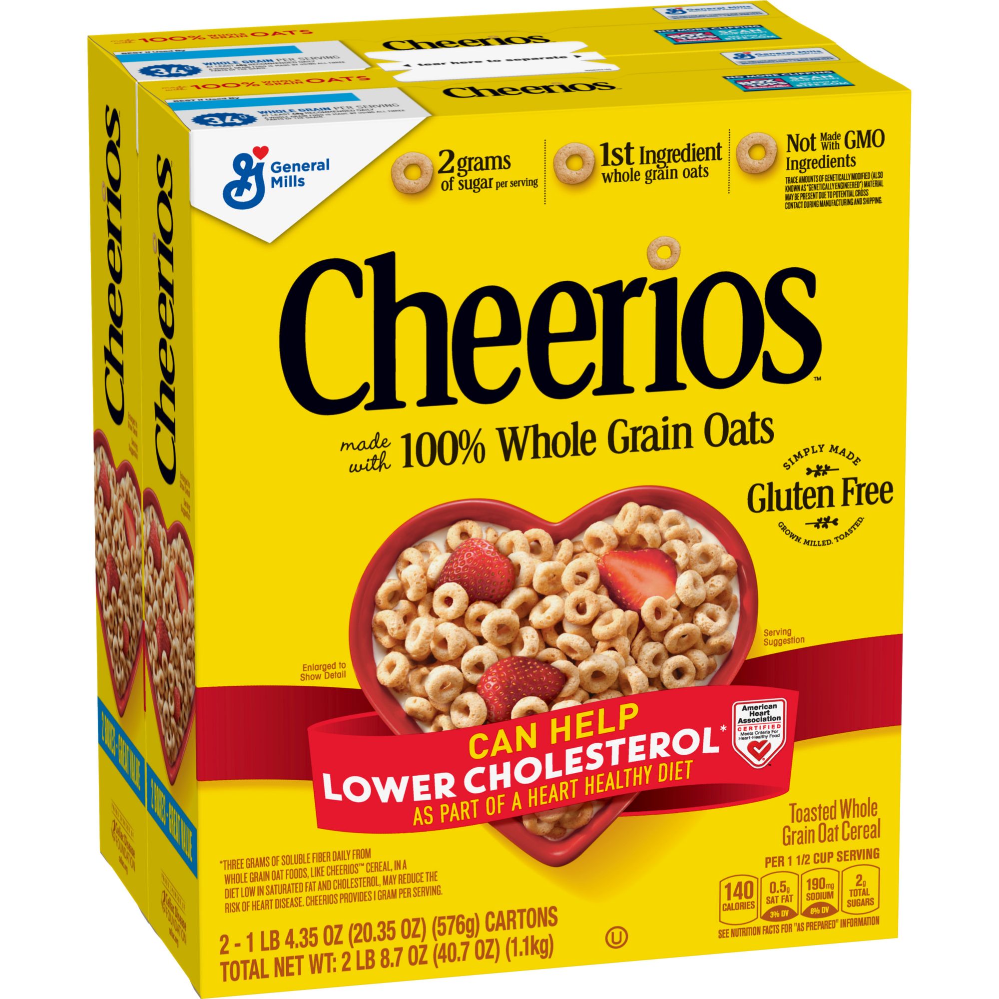 General Mills Cheerios, 40.7 oz.