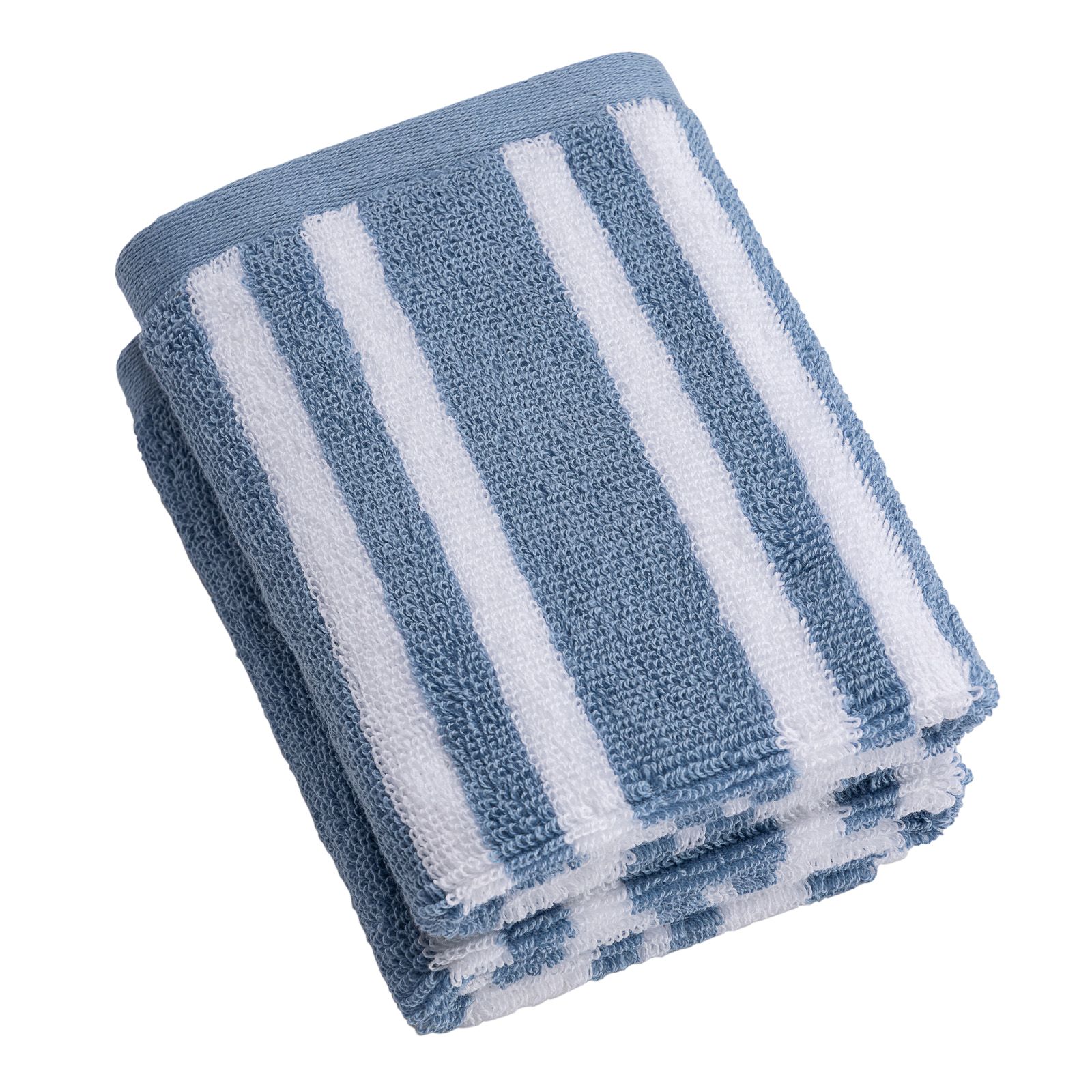 White Cotton Washcloths, Hand and Bath Towels