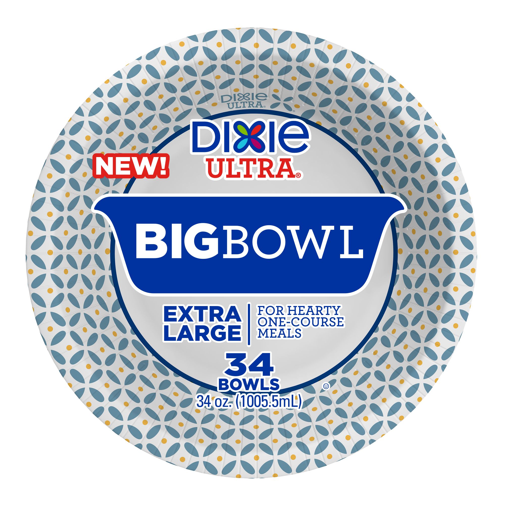 Dixie Ultra Disposable Paper Bowls, 20 Ounce, 50 Count 