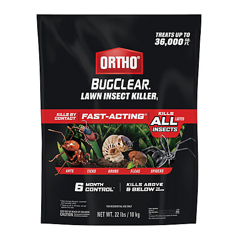 Ortho Bugclear Lawn Insect Killer, 22 lbs.