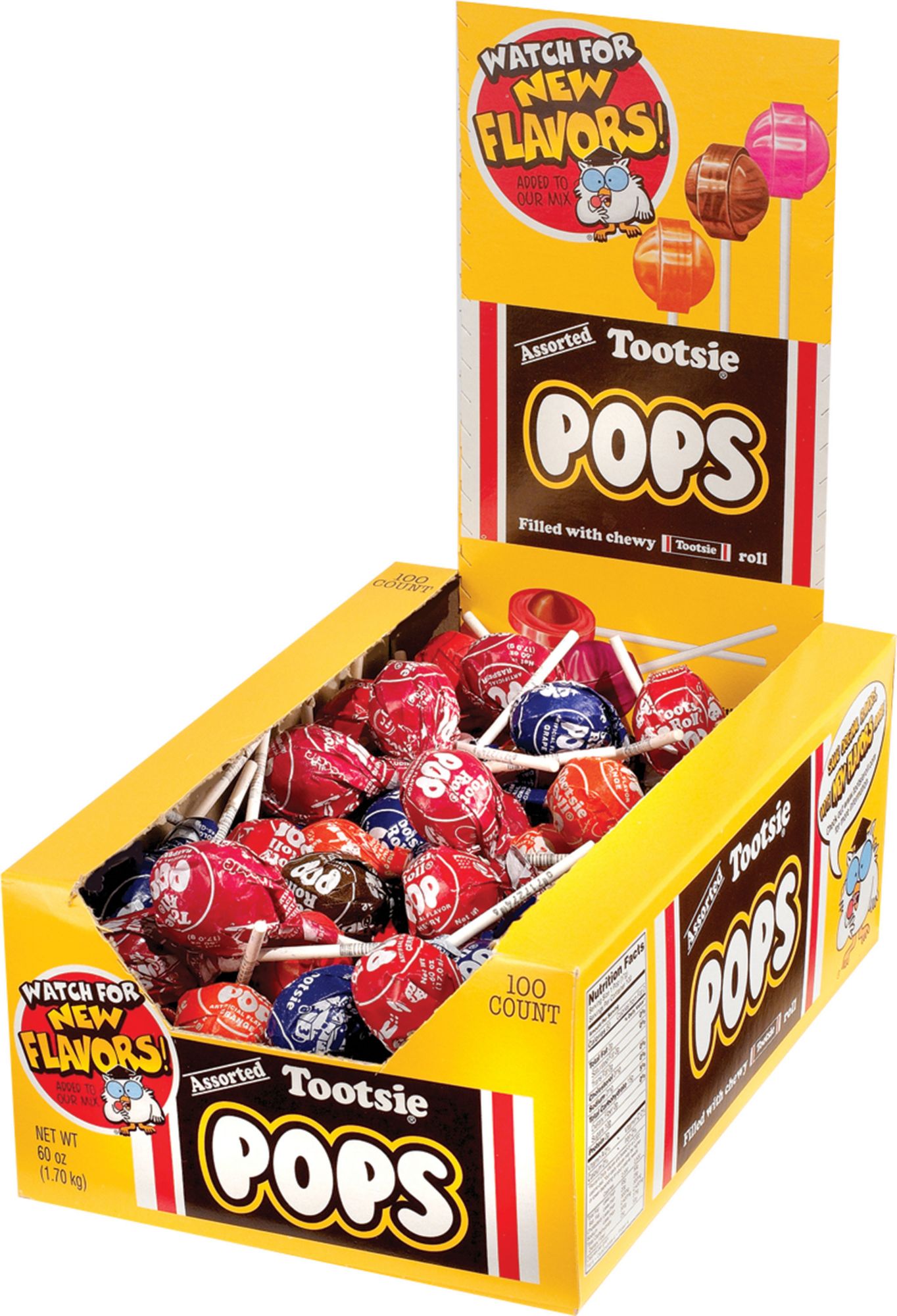 Tootsie Roll Pops, 100 ct