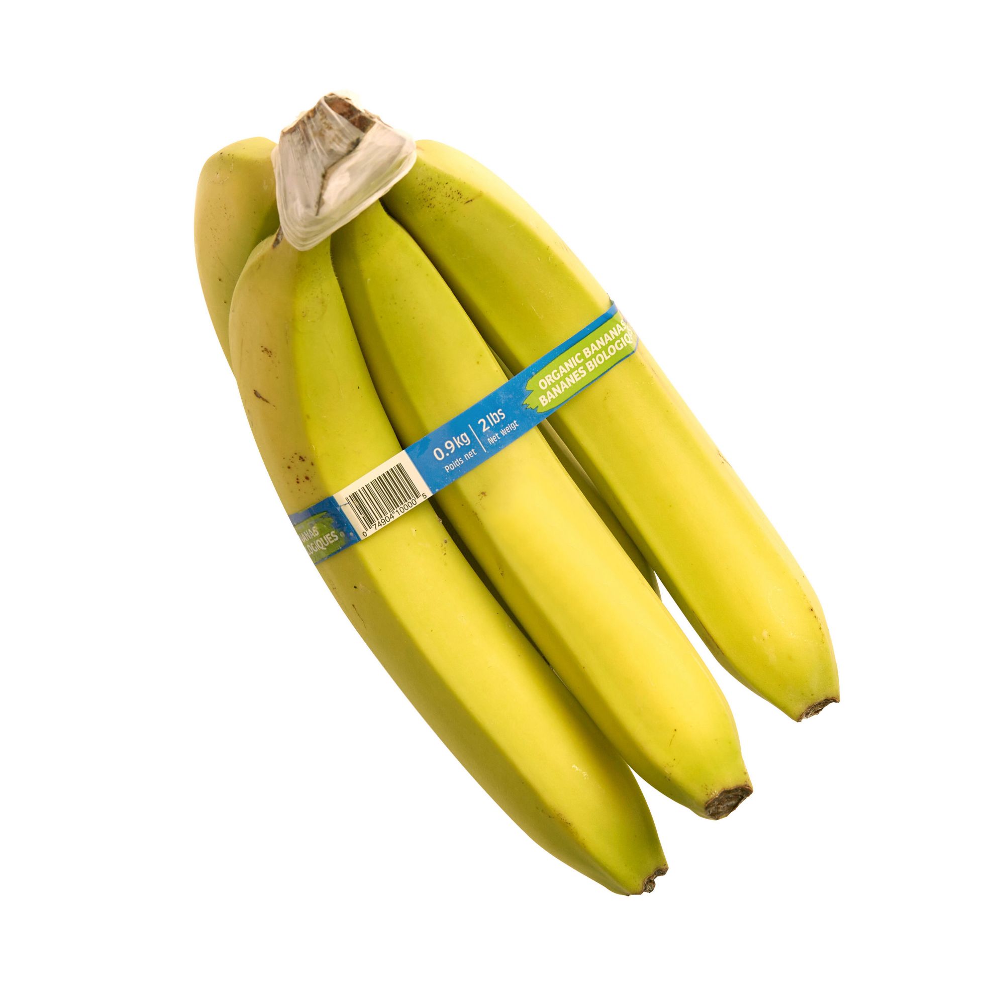 National Brand Fresh Organic Bananas, 3 Lb, Pack Of 2 Bunches