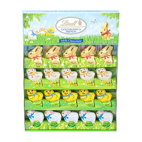 Lindt Gold Bunny & Friends Novelty Minis, Milk Chocolate, 7.1OZ