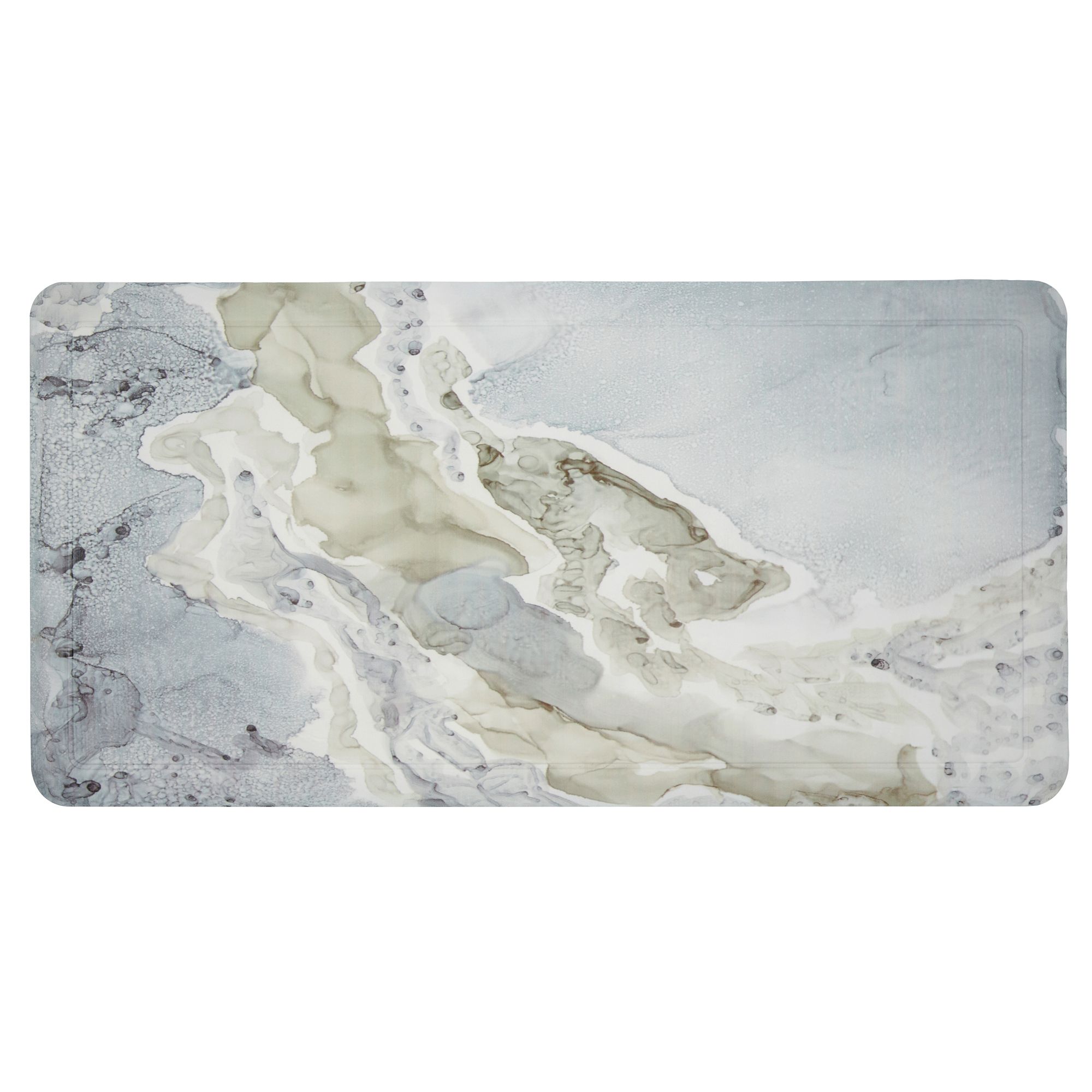 at Home Cora Small Grey & Clear Sink Mat