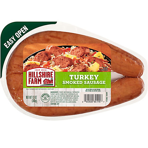 Hillshire Farm Turkey Smoked Sausage, 13 oz.