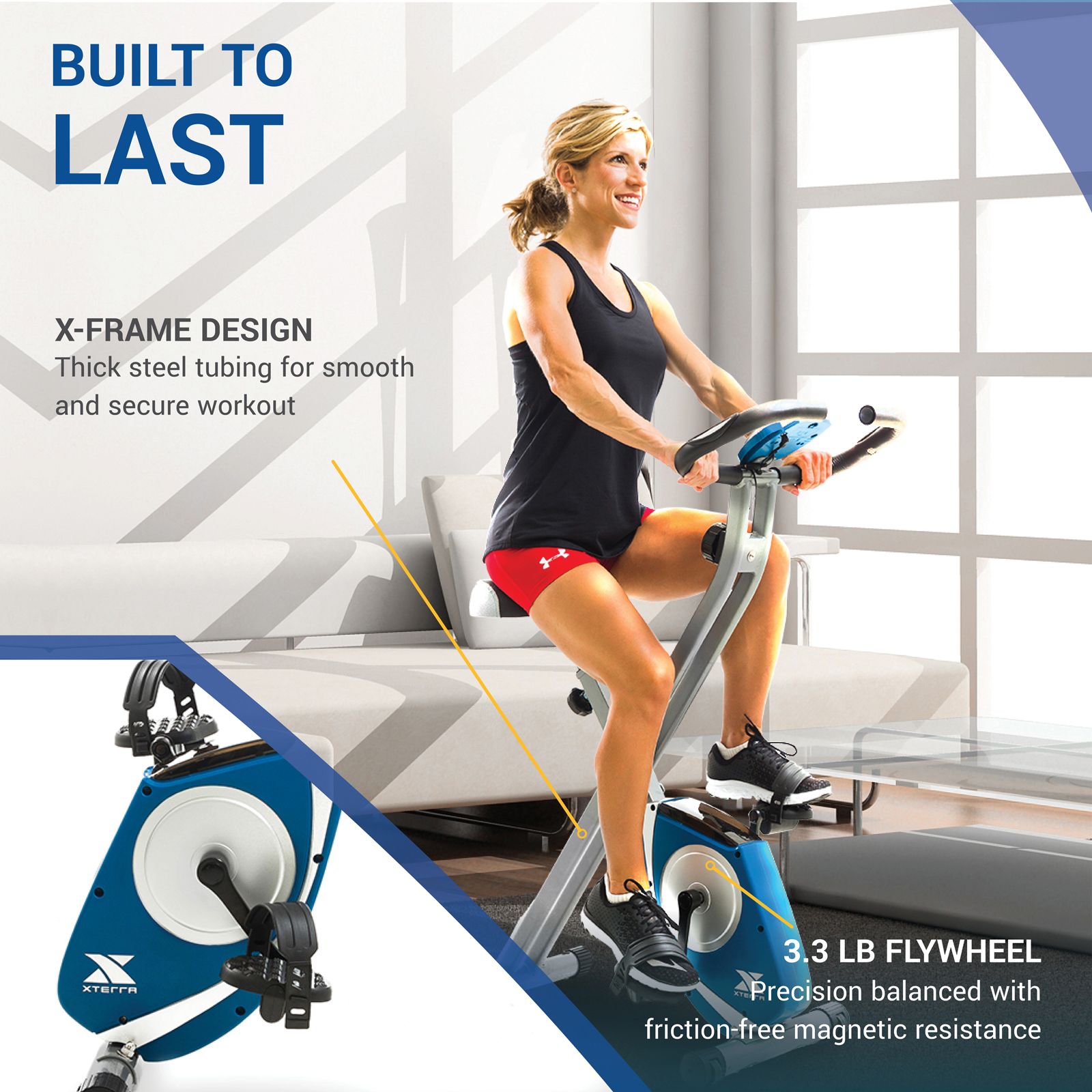 XTERRA Fitness FB150 Folding Exercise Bike